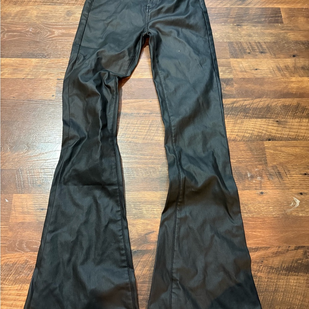 Edikted Black Wide Leg Pants